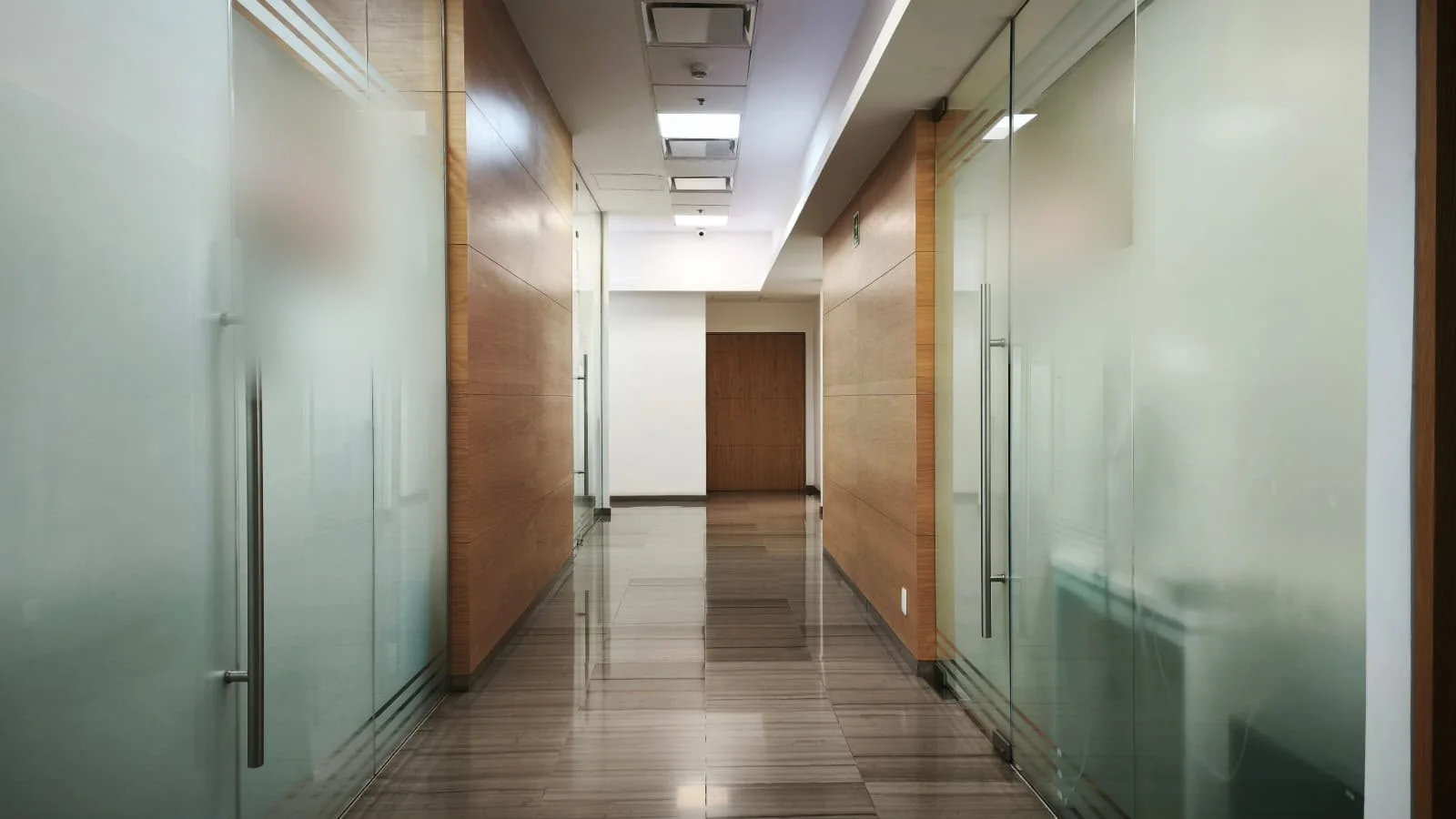 Clinic hallway